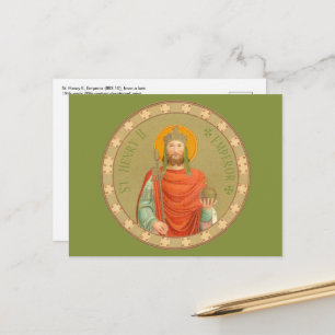 S:t Henrik II, kejsare (BBS 10) Vykort