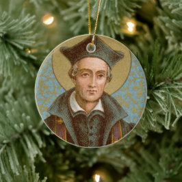 S:t Ivo av Kermartin (BK 015) Julgransprydnad Keramik