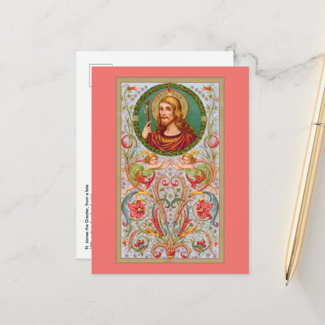 S:t Jakob den äldre (JMAS 04) Vykort (Fram/Back In Situ)
