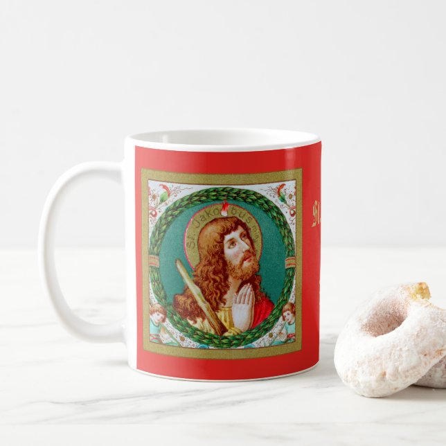 S:t Jakob den Mindre (JMAS 05) Kaffemugg (Med munk)