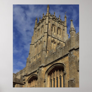 S:t James kyrktorn, Chipping Camden Poster