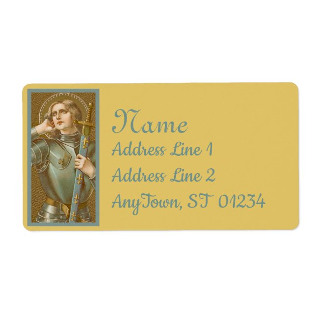 S:t Joan av Arc (JM 28) Fraktsedel (Framsidan)