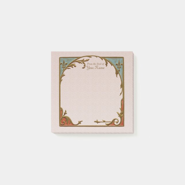 S:t Joans av Arcs ram (BF 01) 3"x3" Post-it Block (Framsida)