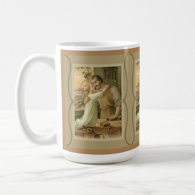 S:t Josef & Jesusbarnet Kaffemugg (Vänster)