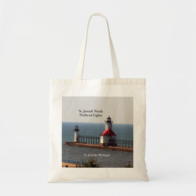 S:t Joseph North Pierhead Ljus tote bag Tygkasse (Framsidan)