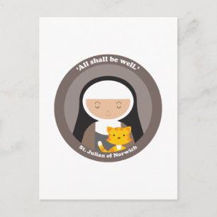 S:t Julian av Norwich Vykort