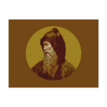 S:t Kyrillos Munk (M 002) Horisontellt vykort