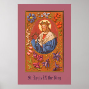 S:t Louis IX kungen (PM 05) Affisch 1