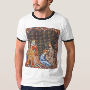S:t Ludvig IX av Frankrike Beskyddare av Kunglig K T Shirt