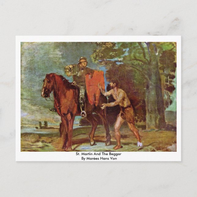 S:t Martin och Marées Hans Von Vykort (Framsida)