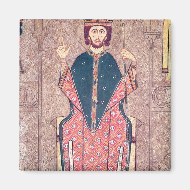 S:t Martin of Tours, detalj från en altar Magnet (Framsidan)