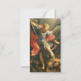 S:t Michael, Heliga-kortet för Archangel Prayer Anteckningskort