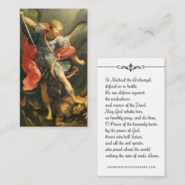 S:t Michael, Heliga-kortet för Archangel Prayer Anteckningskort