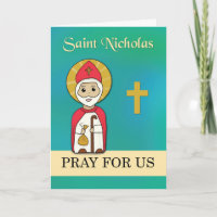 S:t Nicholas Pray för oss Simple Catholic Saint