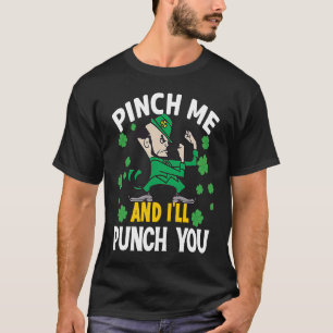S:t Paddy's klämmer jag och jag Slår dig iriska L T Shirt