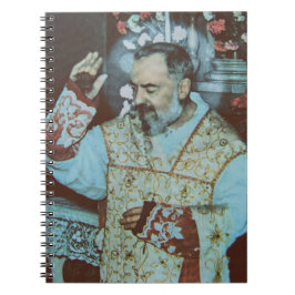 S:t Padre Pio av Pietrelcina Den serafiska prästen Anteckningsbok