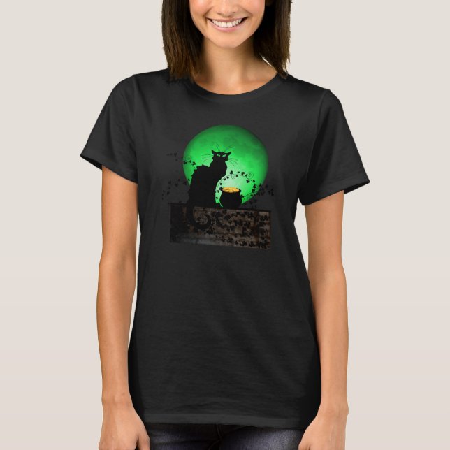 S:t Patrick Chatta Noir Tee Shirt (Framsida)