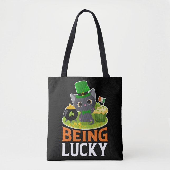 S:t Patrick-dagen är Lucky Tygkasse (Framsida)