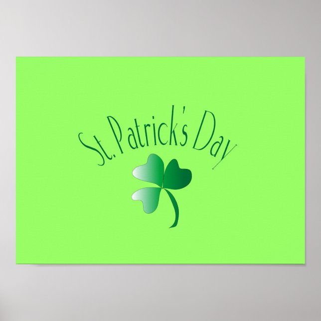 S:t Patrick-dagen Poster (Framsidan)