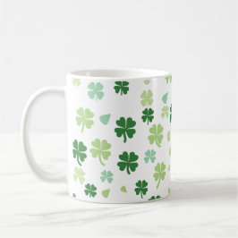 S:t Patrick-Dagen Shamrocks Kaffemugg