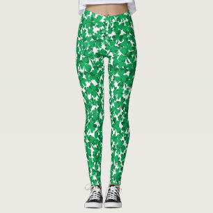 S:t Patrick-Dagen Shamrocks Leggings