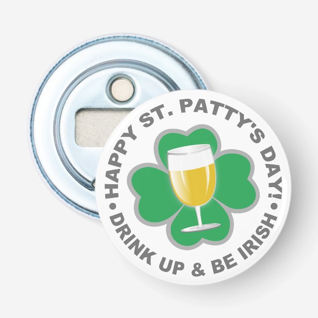 S:t Patrick Day flaska-öppnare Flasköppnare (Framsidan)