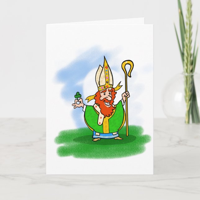 S:t Patrick-Day-Helgdag-kort Helgkort (Framsida)