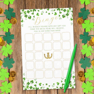 S:t Patrick Day Möhippa Bingo Game