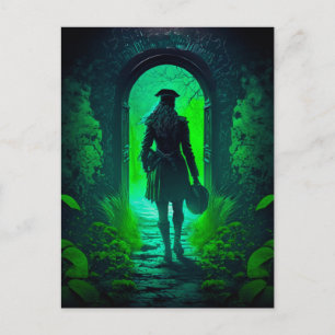 S:t Patrick Day Mörk Fantasy Helg Vykort