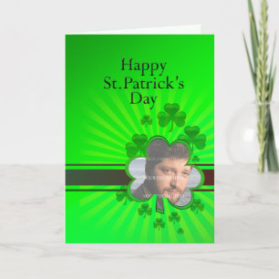 S:t Patrick-fotokort på dagen Kort