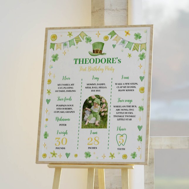 S:t Patrick Lucky En födelsedagsmilstone Poster (Skapare uppladdad)