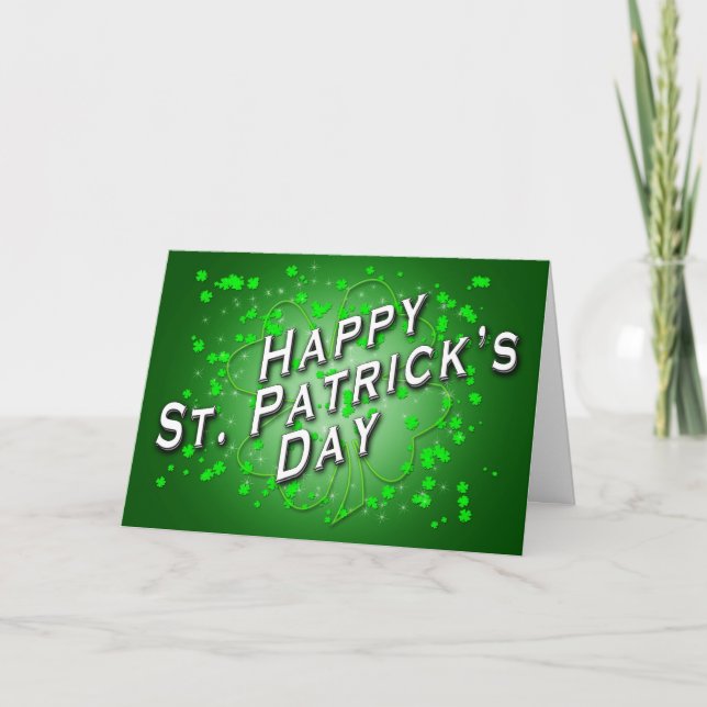 S:t Patricks Day Card av John David Henkel Kort (Framsida)