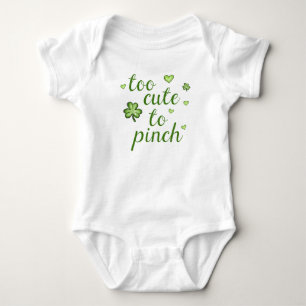 S:t Patricks Day Cute Grönt for Cute to Pinch Boys T Shirt