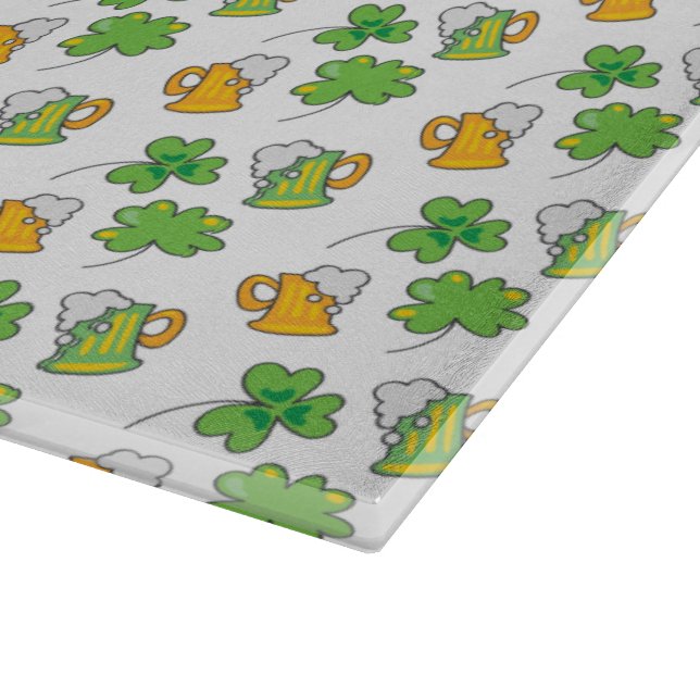 S:t Patrick's Day Glass Cutter Board (Hörn)