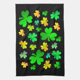 S:t Patrick's Day Shamrock Kitchen Towel Kökshandduk