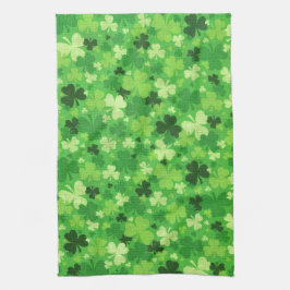 S:t Patrick's Day Shamrock Kitchen Towel Kökshandduk
