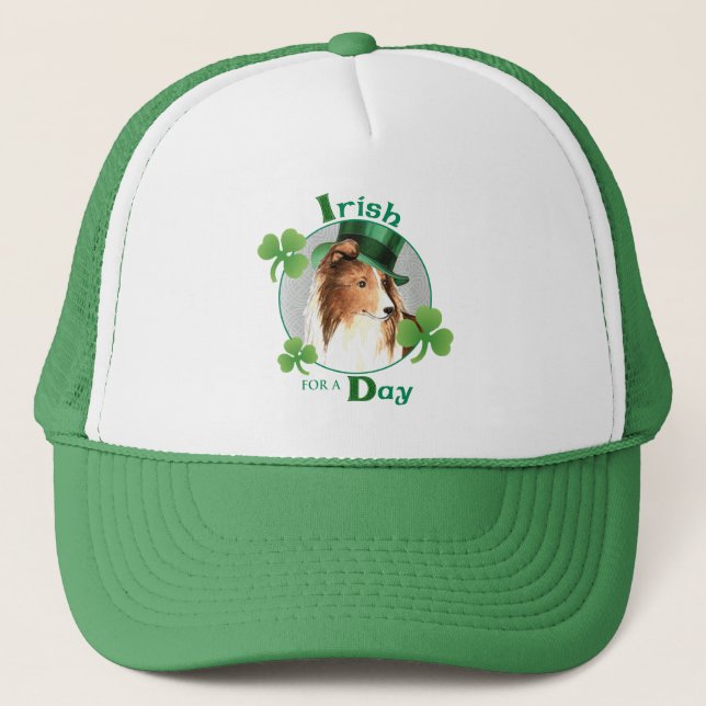 S:t Patrick's Day Sheltie Keps (Framsida)