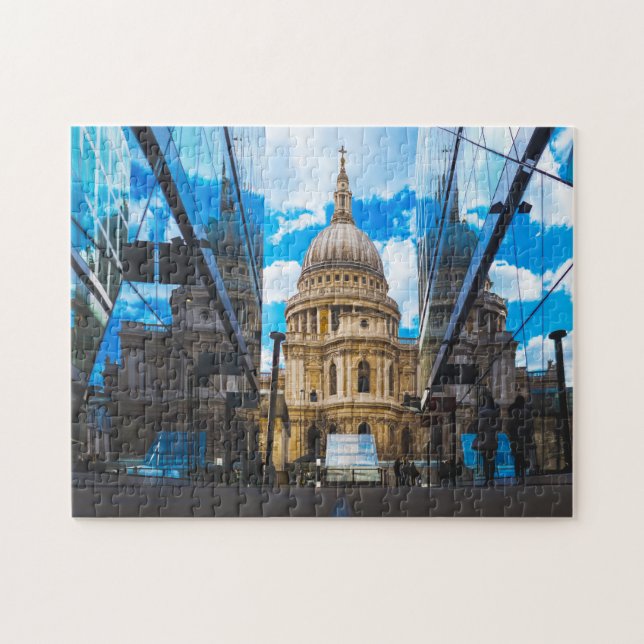 S:t Pauls-katedralen London. Pussel (Horisontell)