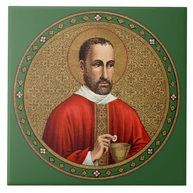 S:t Peter Faber (BK 051) (stil 2) Kakelplatta (Framsidan)