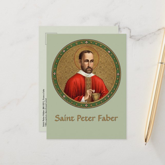 S:t Peter Faber (BK 051) Vykort (Fram/Back In Situ)