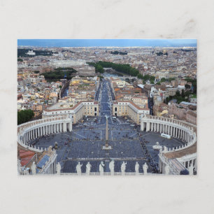 S:t Peter's Basilica, Vatikanstaten, Italien Vykort