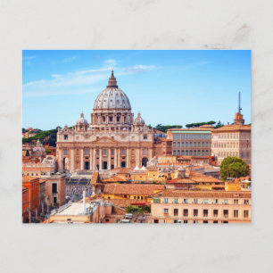S:t Peter's Basilica, Vatikanstaten, Rom Italien Vykort