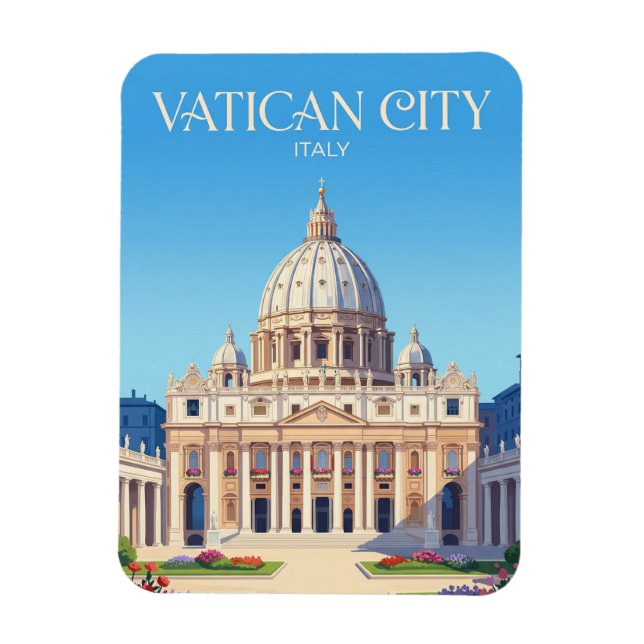 S:t Peters basilika Italien Magnet (Vertikal)