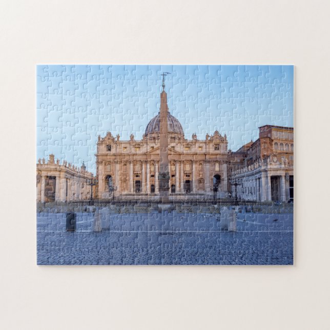 S:t Peter's Square i Vatikanstaten - Rom, Italien Pussel (Horisontell)