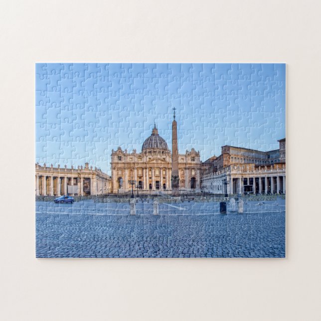 S:t Peter's Square i Vatikanstaten - Rom, Italien Pussel (Horisontell)