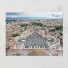 S:t Peter's Square Rom Italien Vykort