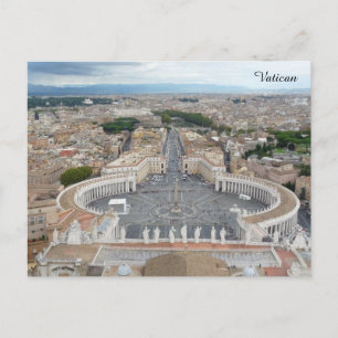 S:t Peter's Square Rom Italien Vykort