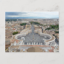 S:t Peter's Square Rom Italien Vykort