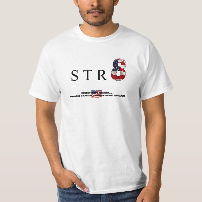 S.T.R. 8 T-SHIRT (Framsida)