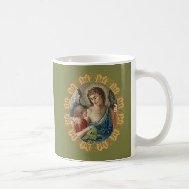 S:t Rafael Ärkeängel (M 012) Kaffemugg (Höger)